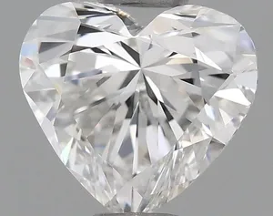 0.8ct HEART F VVS1 Natural diamond