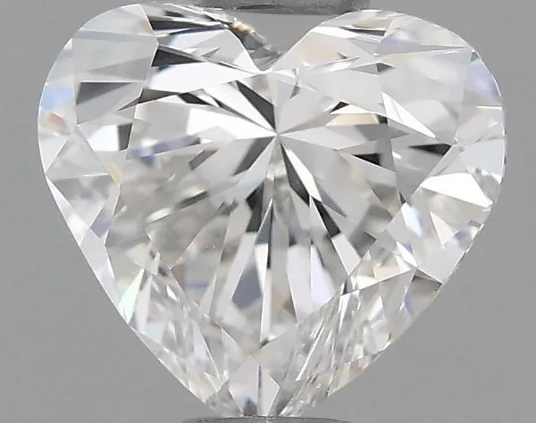 0.8ct HEART F VVS1 Natural diamond