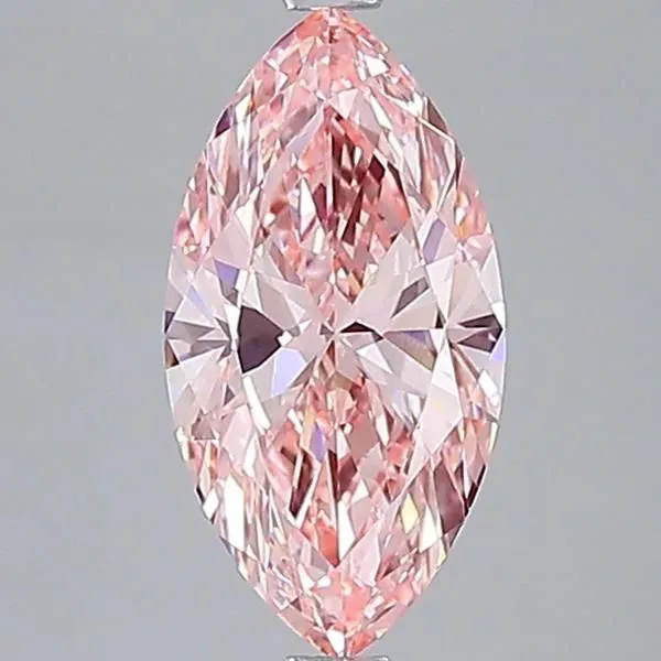 2.50ct MARQUISE Fancy Vivid Pink VS1 Coloured Lab diamond