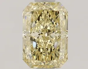 1.12ct RADIANT Fancy Intense Yellow VS1 Coloured Lab diamond