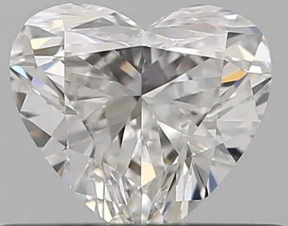 0.4ct HEART F VVS2 Natural diamond