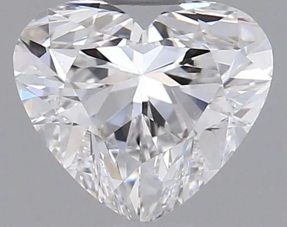 0.71ct HEART F VVS1 Natural diamond
