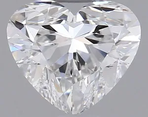 0.71ct HEART F VVS1 Natural diamond