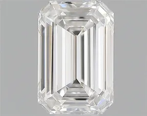 0.3ct EMERALD F VVS1 Natural diamond