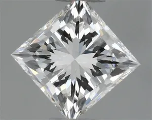 0.37ct PRINCESS H VVS2 Natural diamond