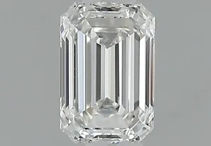 0.51ct EMERALD H VVS1 Natural diamond