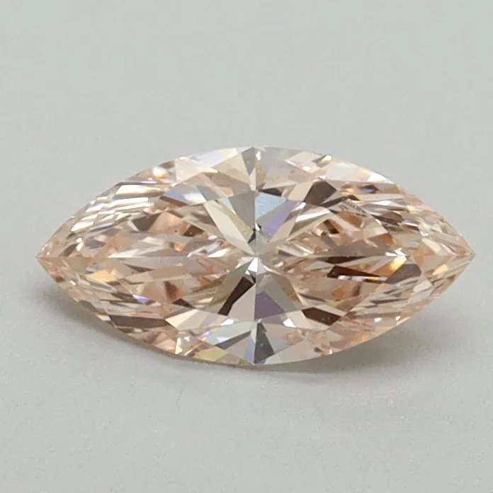 0.51ct MARQUISE Fancy Intense Pink VS1 Coloured Lab diamond