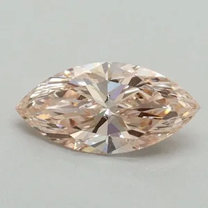 0.51ct MARQUISE Fancy Intense Pink VS1 Coloured Lab diamond