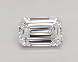 0.68ct EMERALD D VVS1 Lab diamond