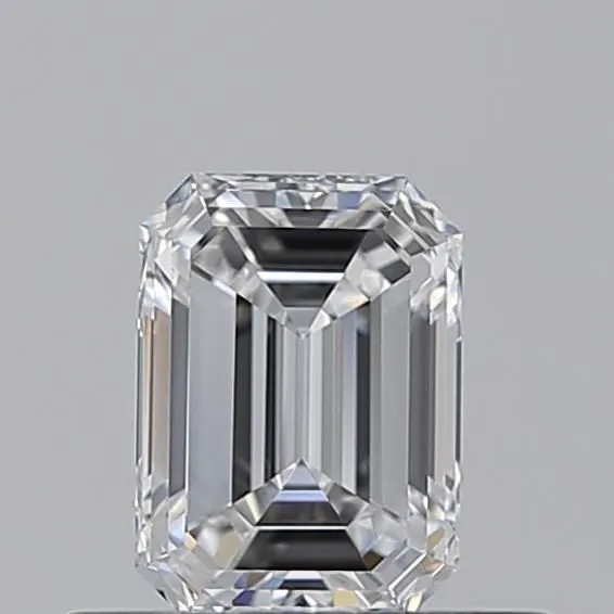 0.50ct EMERALD D VVS1 Natural diamond