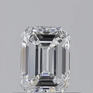 0.5ct EMERALD D VVS1 Natural diamond