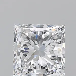 1.05ct PRINCESS E VVS2 Natural diamond