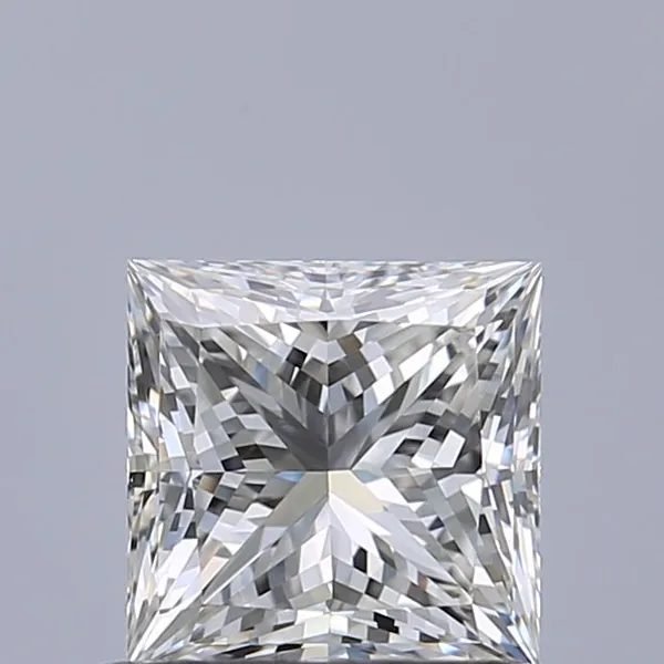0.72ct PRINCESS H VVS1 Natural diamond