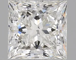 1ct PRINCESS G SI1 Natural diamond