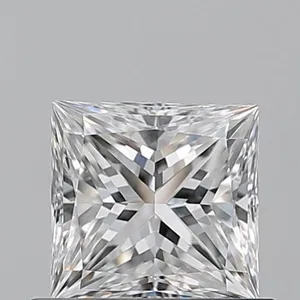 0.7ct PRINCESS F VS1 Natural diamond