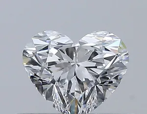 0.34ct HEART D VVS2 Natural diamond