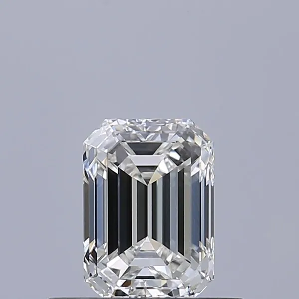 0.5ct EMERALD F VVS1 Natural diamond