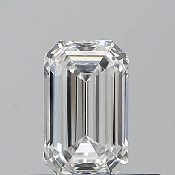 0.5ct EMERALD F VS1 Natural diamond