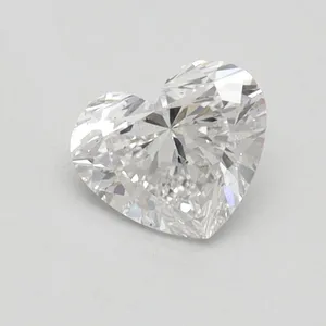 0.8ct HEART F SI1 Lab diamond