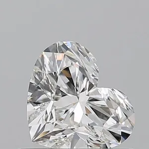 0.6ct HEART H VVS2 Natural diamond