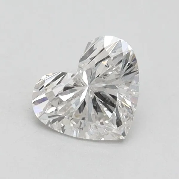 0.7ct HEART F VS2 Lab diamond