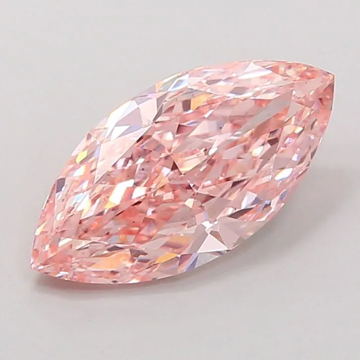 1.94ct MARQUISE Fancy Intense Pink VS1 Coloured Lab diamond