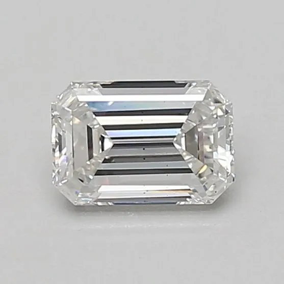 0.7ct EMERALD F VS2 Lab diamond