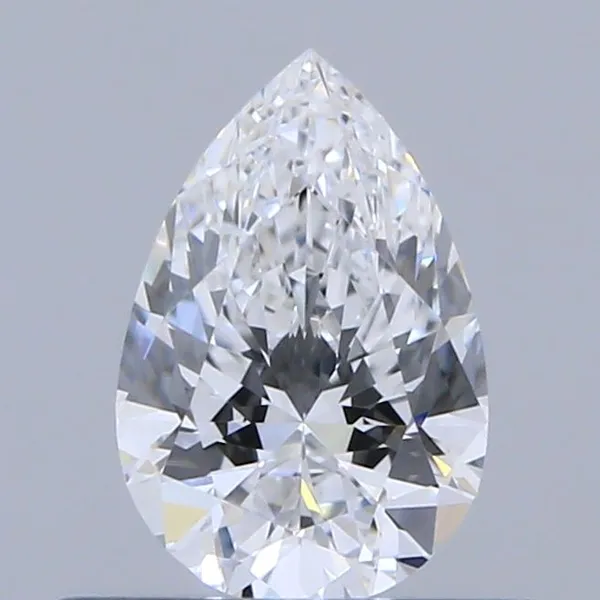 0.4ct PEAR D VVS2 Natural diamond