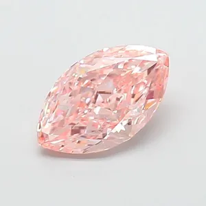 2.06ct MARQUISE Fancy Vivid Pink VS1 Coloured Lab diamond