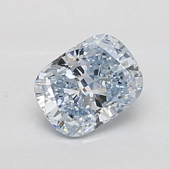 1.03ct CUSHION Fancy Blue VS2 Coloured Lab diamond