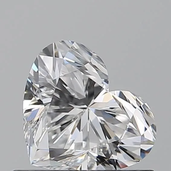0.71ct HEART F VS1 Natural diamond