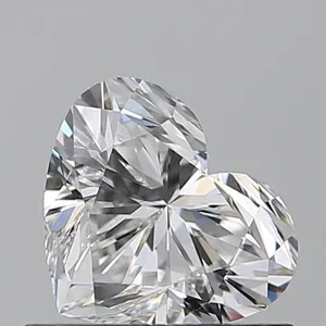 0.71ct HEART F VS1 Natural diamond
