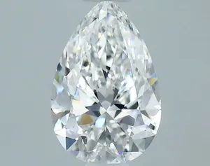 0.4ct PEAR F VVS1 Natural diamond