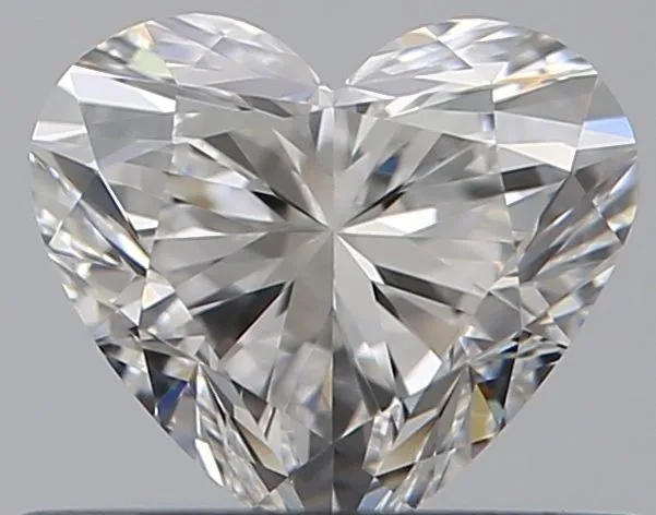 0.50ct HEART E VVS2 Natural diamond