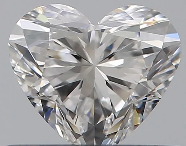 0.5ct HEART E VVS2 Natural diamond
