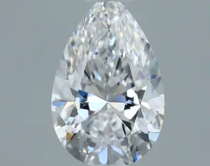 0.4ct PEAR D VVS1 Natural diamond