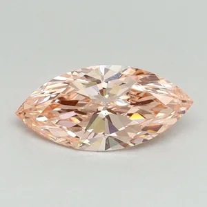 0.59ct MARQUISE Fancy Intense Pink VS1 Coloured Lab diamond