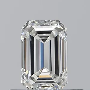 0.51ct EMERALD H VVS1 Natural diamond