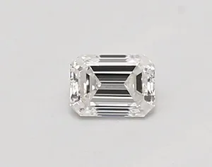 0.36ct EMERALD D IF Lab diamond