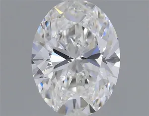 0.59ct OVAL F VVS2 Natural diamond