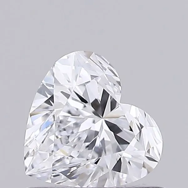 0.58ct HEART D VVS1 Lab diamond