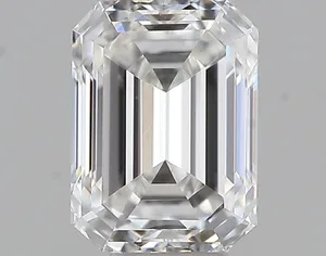 0.3ct EMERALD F IF Natural diamond