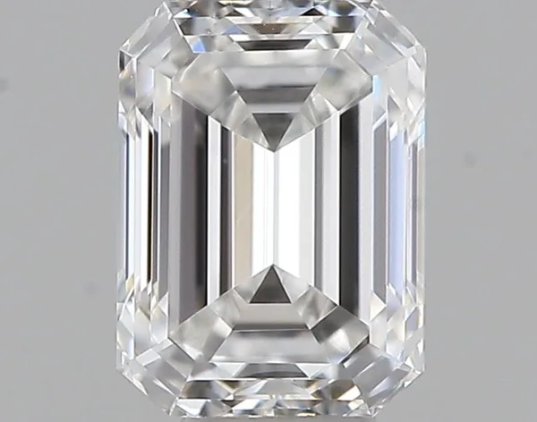 0.3ct EMERALD F IF Natural diamond