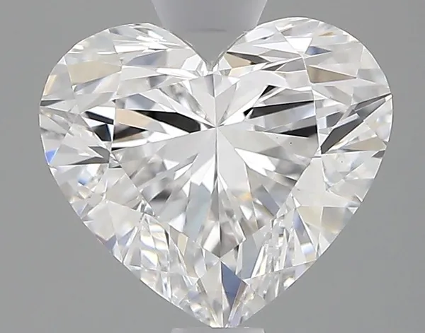 1ct HEART D VVS2 Lab diamond