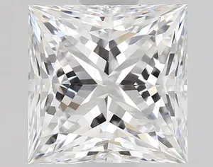 0.92ct PRINCESS D VS1 Natural diamond