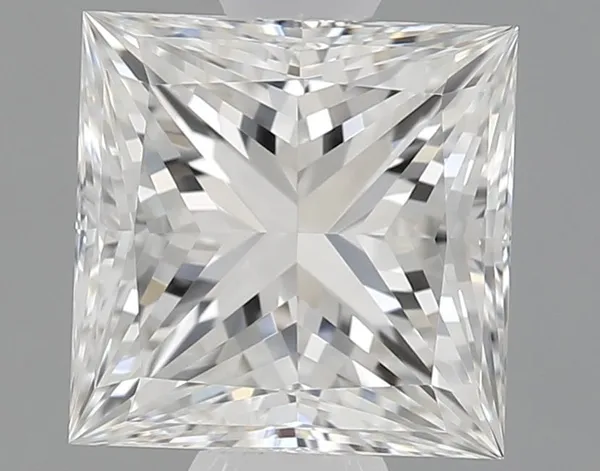 1ct PRINCESS F IF Natural diamond