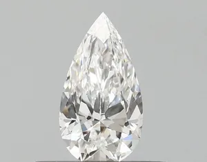 0.31ct PEAR F VVS2 Natural diamond