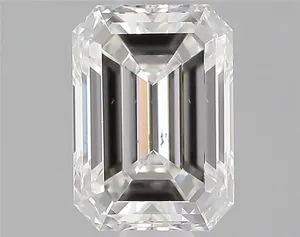 0.5ct EMERALD F SI1 Natural diamond