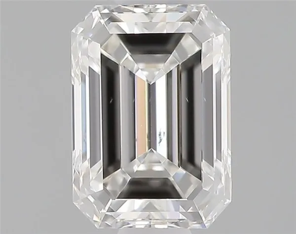 0.5ct EMERALD F SI1 Natural diamond