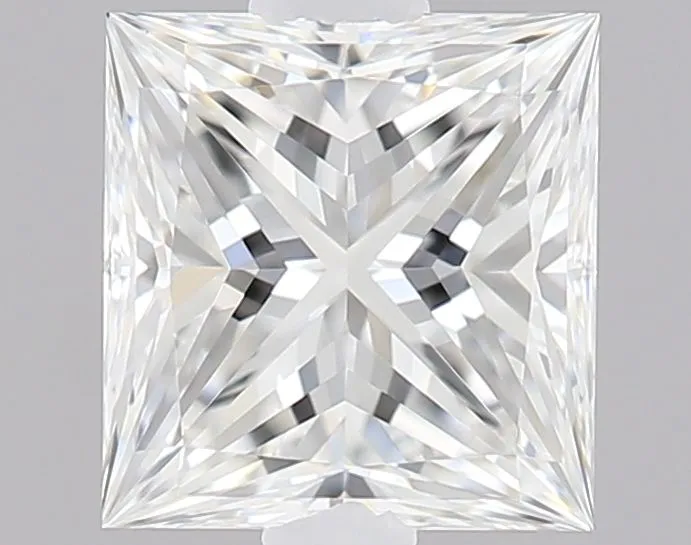 0.52ct PRINCESS F VVS1 Natural diamond